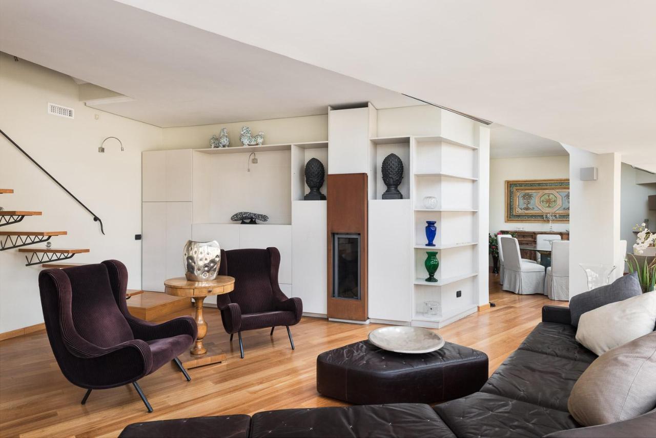 Appartamento Idyllia - Penthouse In Navona Area Roma Esterno foto