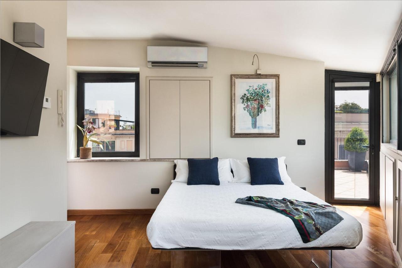 Appartamento Idyllia - Penthouse In Navona Area Roma Esterno foto